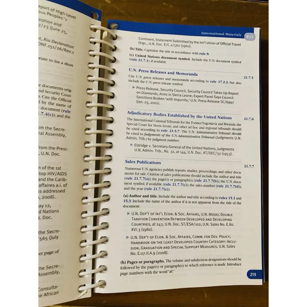 The Bluebook: A Uniform System of Citation, 20th Edition 2017